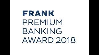 Frank Premium Banking Award 2018. Preview