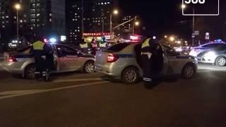 Видео с места задержания похитителя банки кофе в Москве