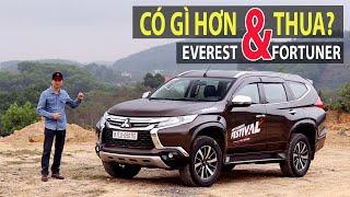 Đánh giá Mitsubishi Pajero Sport diesel AT - Có gì hơn và thua Everest & Fortuner? | TIPCAR TV