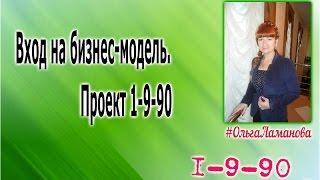 Вход на бизнес-модель Проект 1-9-90