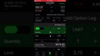 how to add a stop loss to think or swim mobile