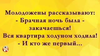 Брачная Ночь и Сосед за Стенкой! Анекдоты Онлайн! Короткие Приколы! Смех! Юмор! Позитив!