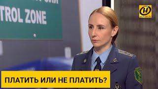 Таможенное декларирование: какие категории товаров и суммы денег