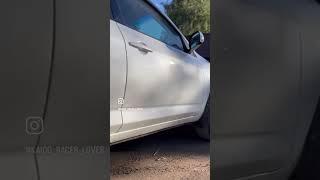 Наша летняя работа по устранению дефектов на white pearl Toyota Rav4. ДО/После