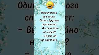 Встречаются два еврея… анекдот дня! Смешные анекдоты до слез! Юмор дня!