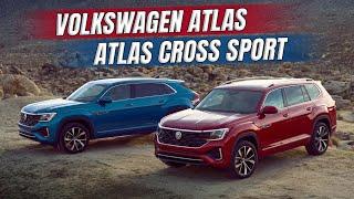 Новый Volkswagen Atlas | Atlas Cross Sport 2024 (рестайлинг). Что изменилось? Обзор