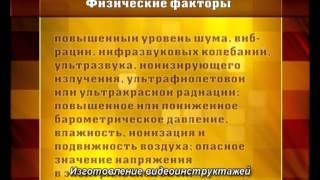 Опасные и вредные производственные факторы (Демо)