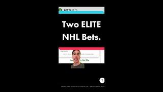 Two Elite NHL Bets | OddsJam Positive EV Betting Picks #shorts