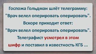 ✡️ Госпажа Гольдман из ЦРУ! Еврейские Анекдоты! Анекдоты про Евреев! Выпуск #353