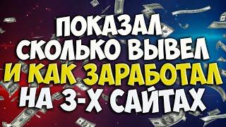 Проверенные сайты для заработка / Как заработать в интернете без вложений