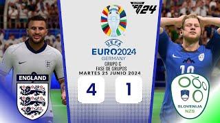 INGLATERRA - ESLOVENIA | UEFA EURO 2024™ | GRUPO C | FASE DE GRUPOS | EA SPORTS FC™ 24