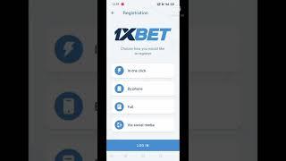 1xbet ka account kaise banaye how to create account 1xBet app