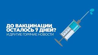 [Горячие новости] До вакцинации осталось 7 дней?