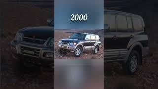 Evolution of Mitsubishi Pajero sport (1984~2022) #shorts