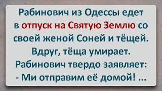 ✡️ Мертвая Тёща на Святой Земле! Еврейские Анекдоты! Анекдоты про Евреев! Выпуск #340