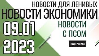 Валюта! Банки! Финансы! 09.01.23 Новости для ленивых. Новости с псом  #новости #shots