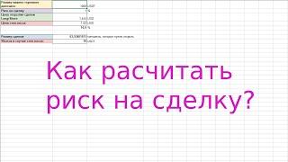 Как правильно рассчитать риск на сделку? Практический пример для биржи BINANCE.