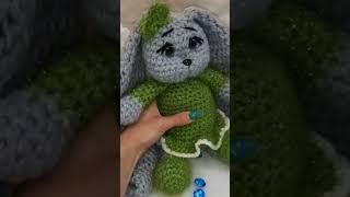 летняя зая, ручная работа, вяжу крючком  #handmade#amigurumi#игрушкикрючком