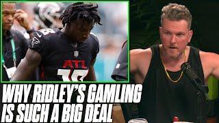 Pat McAfee On Why Calvin Ridley Betting On Games While Not Playing Is A Big Deal