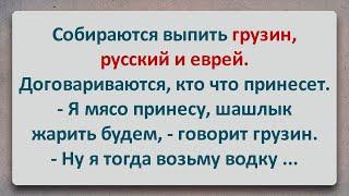 ✡️ Решили Забухать Грузин, Русский и Еврей! Еврейские Анекдоты! Анекдоты про Евреев! Выпуск #141