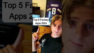 Top 5 Fantasy Football Apps 2024