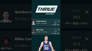 NBA THRIVE FANTASY PLAYER PROPS (2/24/23)