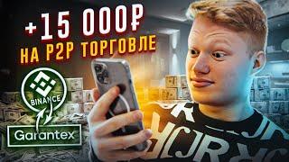 Заработок с 1 000 000 РУБЛЕЙ на P2P-ТОРГОВЛЕ через Garantex. [Рабочая сессия #2]