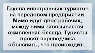 Туристы и Переводчик ..! Анекдот дня Для Супер Настроения! Веселые Анекдоты!