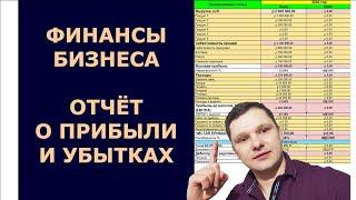 Как вести финансовый учёт в бизнесе. Отчёт о прибылях и убытках. | Ворон Бафет