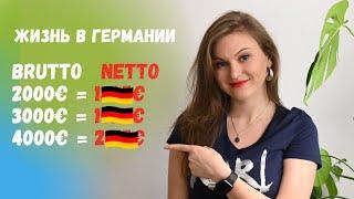 Как рассчитать свою НЕТТО зарплату из БРУТТО  (обьясняю на примере 2000€,3000€,4000€/месяц-1 класс)