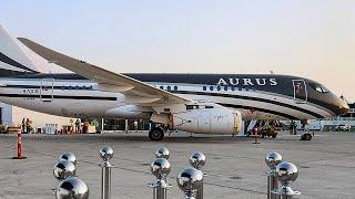 НОВЫЙ  РОССИЙСКИЙ  САМОЛЁТ  AURUS  Business Jet