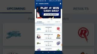 FanBash Fantasy Cricket App